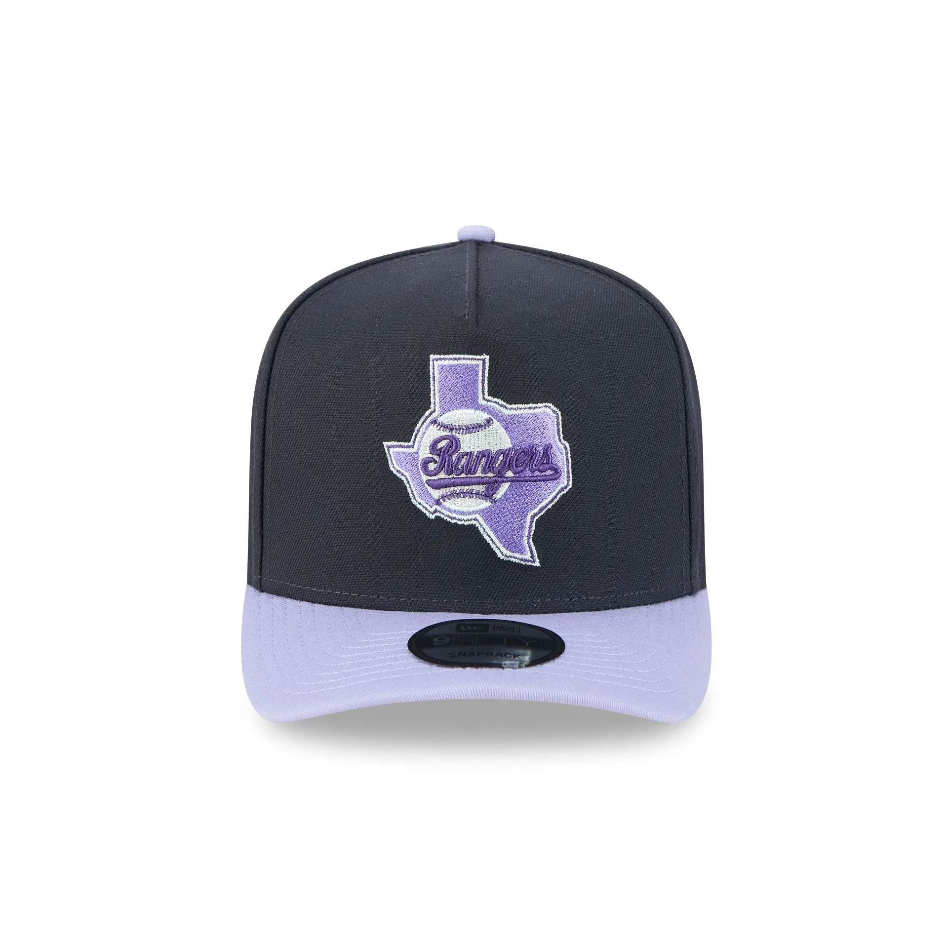Texas Rangers Navy Lavender 9FIFTY A-Frame Snapback Hat sold by New Era product image thumbnail 2