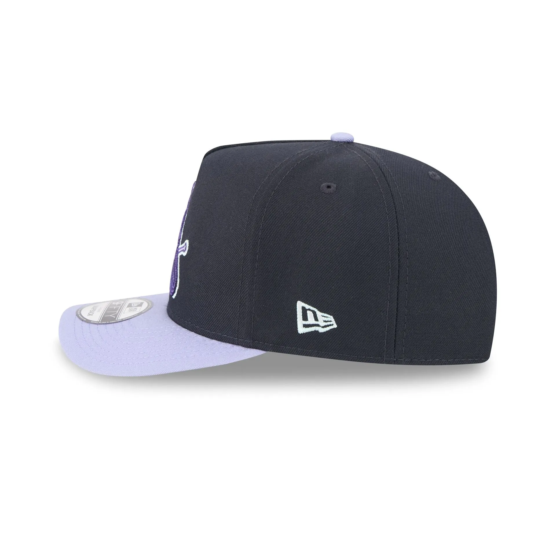 St. Louis Cardinals Navy Lavender 9FIFTY A-Frame Snapback Hat sold by New Era product image thumbnail 5