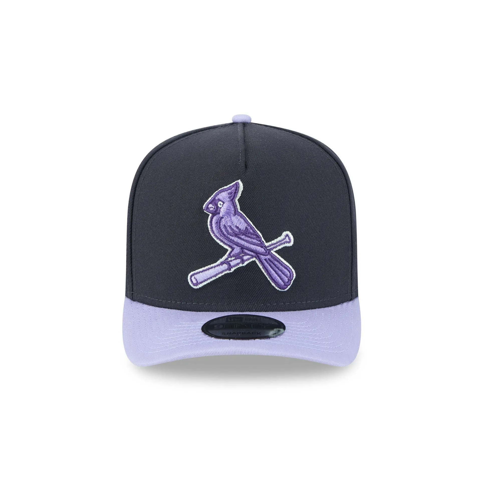 St. Louis Cardinals Navy Lavender 9FIFTY A-Frame Snapback Hat sold by New Era product image thumbnail 2