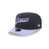 Utah Jazz Navy Lavender 9FIFTY A-Frame Snapback Hat sold by New Era