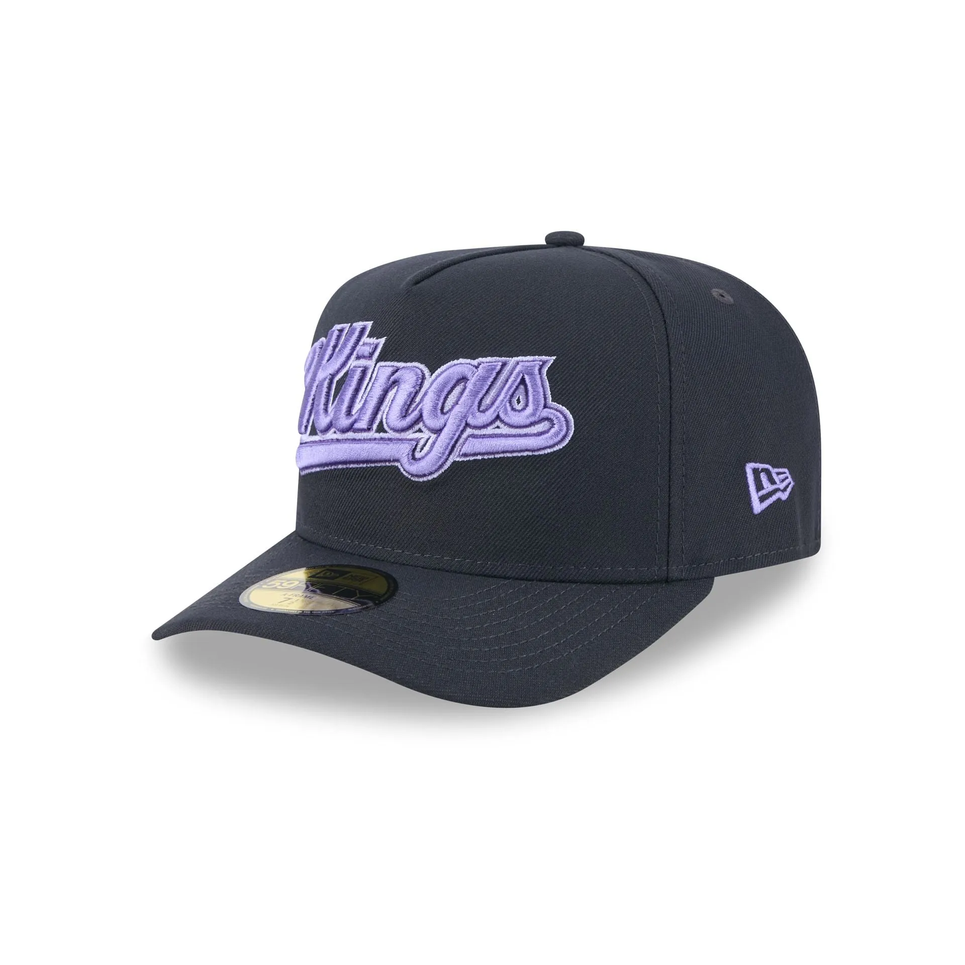 Sacramento Kings Navy Lavender 59FIFTY A-Frame Fitted Hat sold by New Era product image thumbnail 2