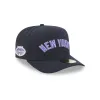 New York Yankees Navy Lavender 59FIFTY A-Frame Fitted Hat sold by New Era