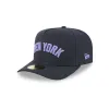 New York Yankees Navy Lavender 59FIFTY A-Frame Fitted Hat sold by New Era