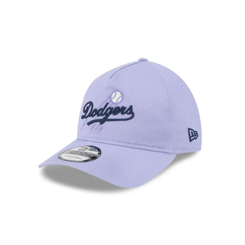 Brooklyn Dodgers Lavender 9TWENTY A-Frame Adjustable Hat sold by New Era