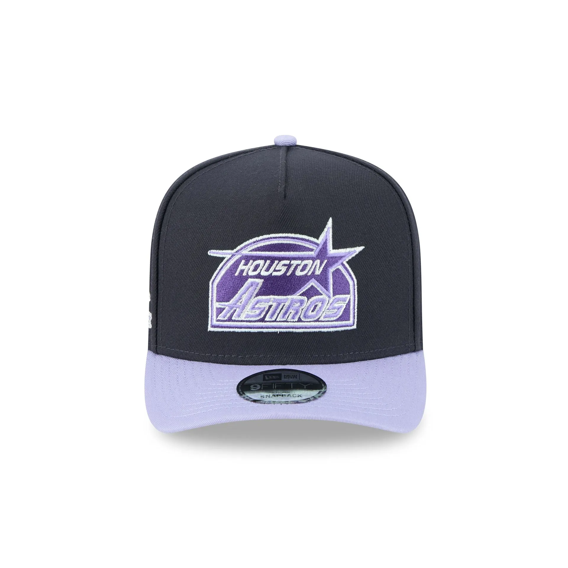 Houston Astros Navy Lavender 9FIFTY A-Frame Snapback Hat sold by New Era product image thumbnail 2