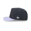 Golden State Warriors Navy Lavender 9FIFTY A-Frame Snapback Hat sold by New Era