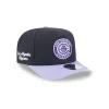 Los Angeles Clippers Navy Lavender 9FIFTY A-Frame Snapback Hat sold by New Era