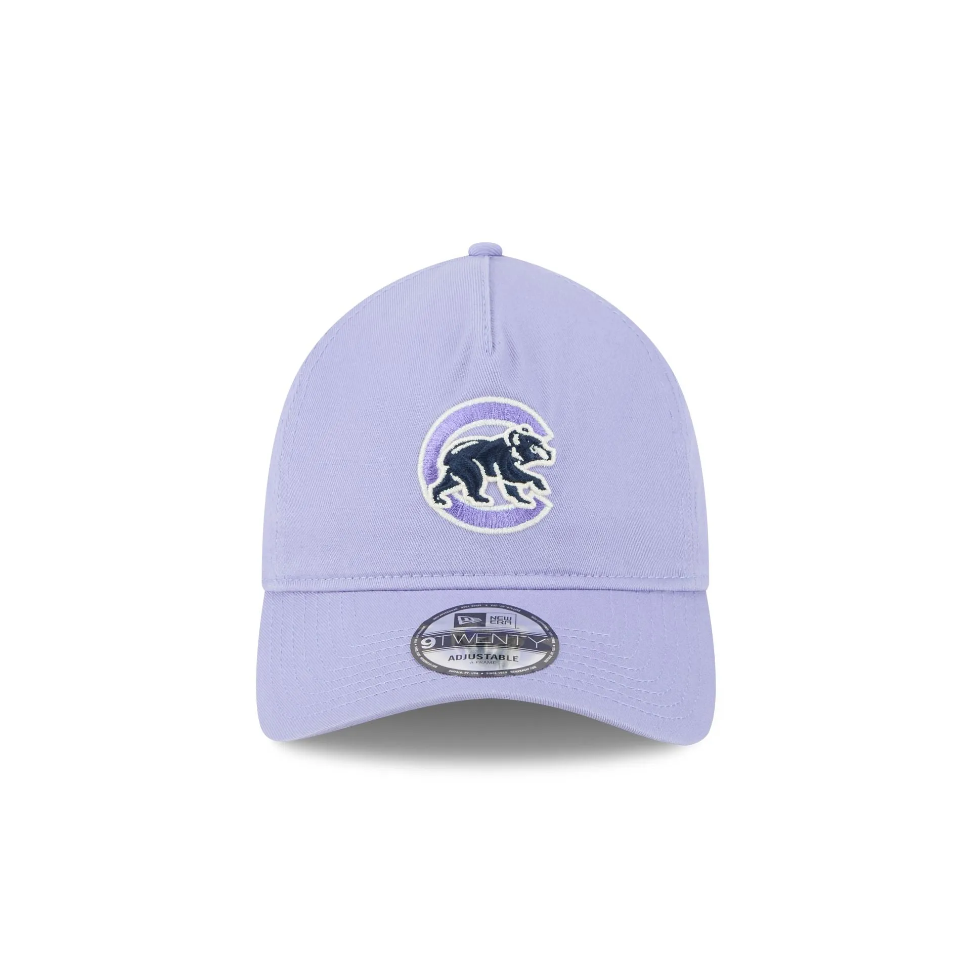 Chicago Cubs Lavender 9TWENTY A-Frame Adjustable Hat sold by New Era product image thumbnail 2