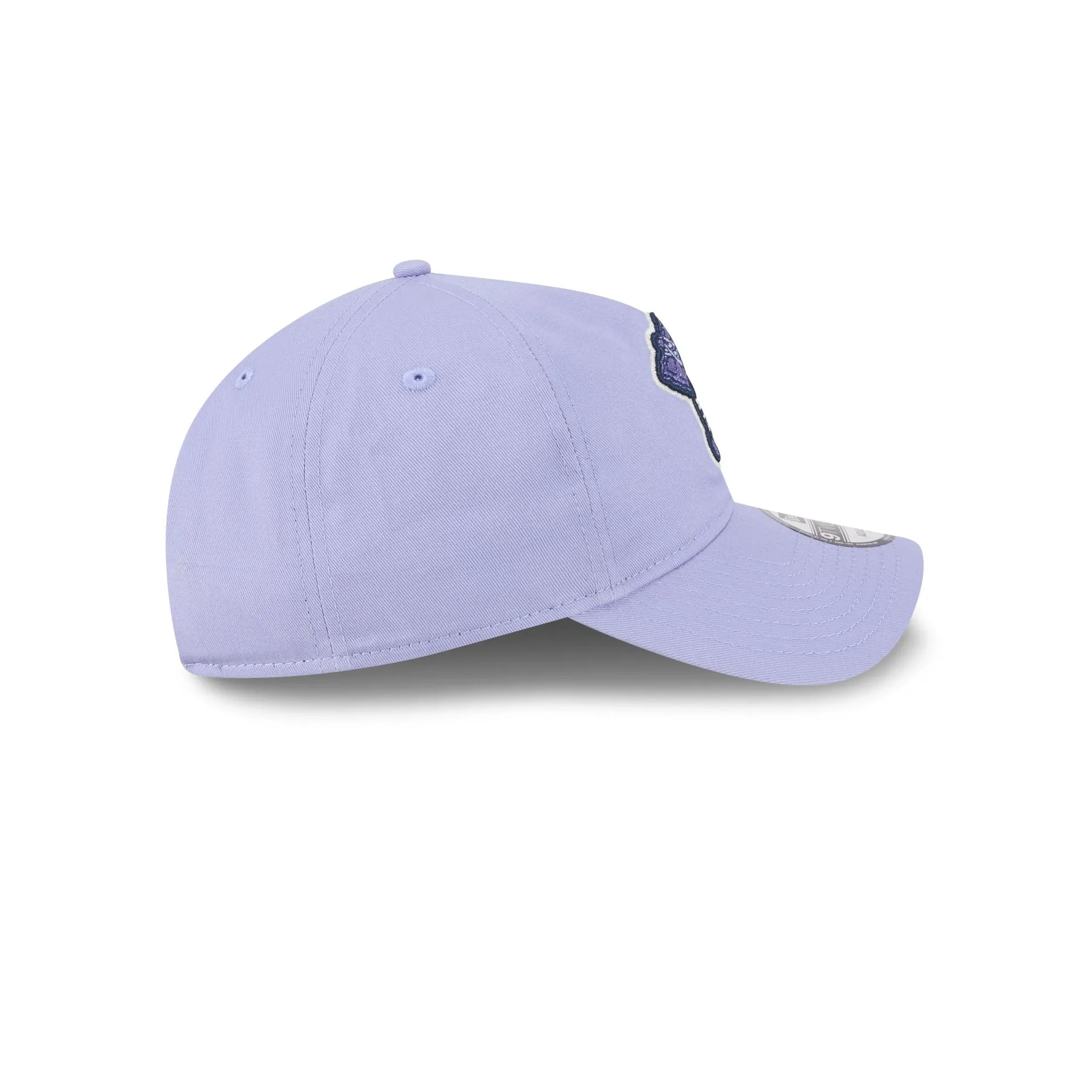 Atlanta Braves Lavender 9TWENTY A-Frame Adjustable Hat sold by New Era product image thumbnail 5