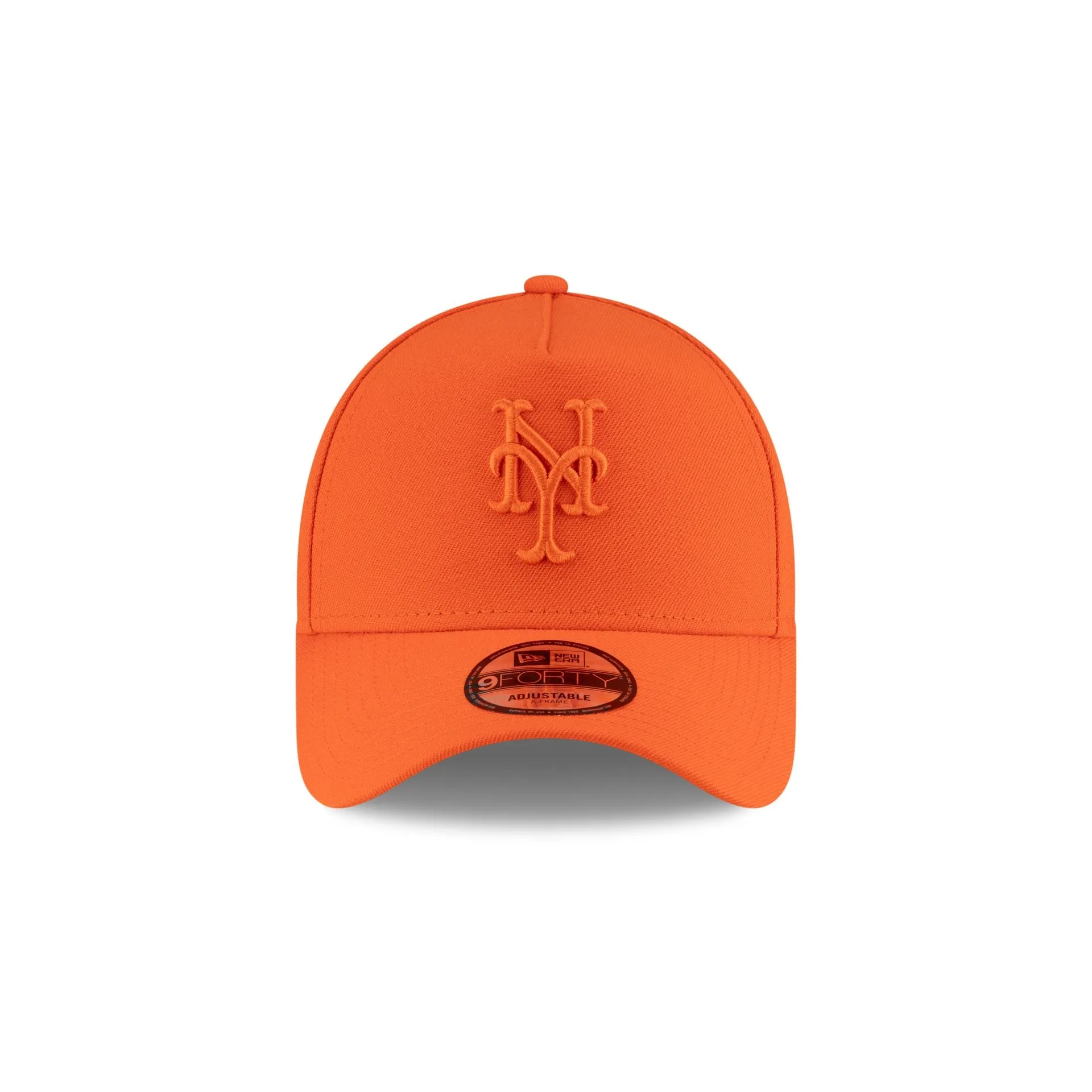 New York Mets Orange 9FORTY A-Frame Snapback Hat sold by New Era product image thumbnail 2