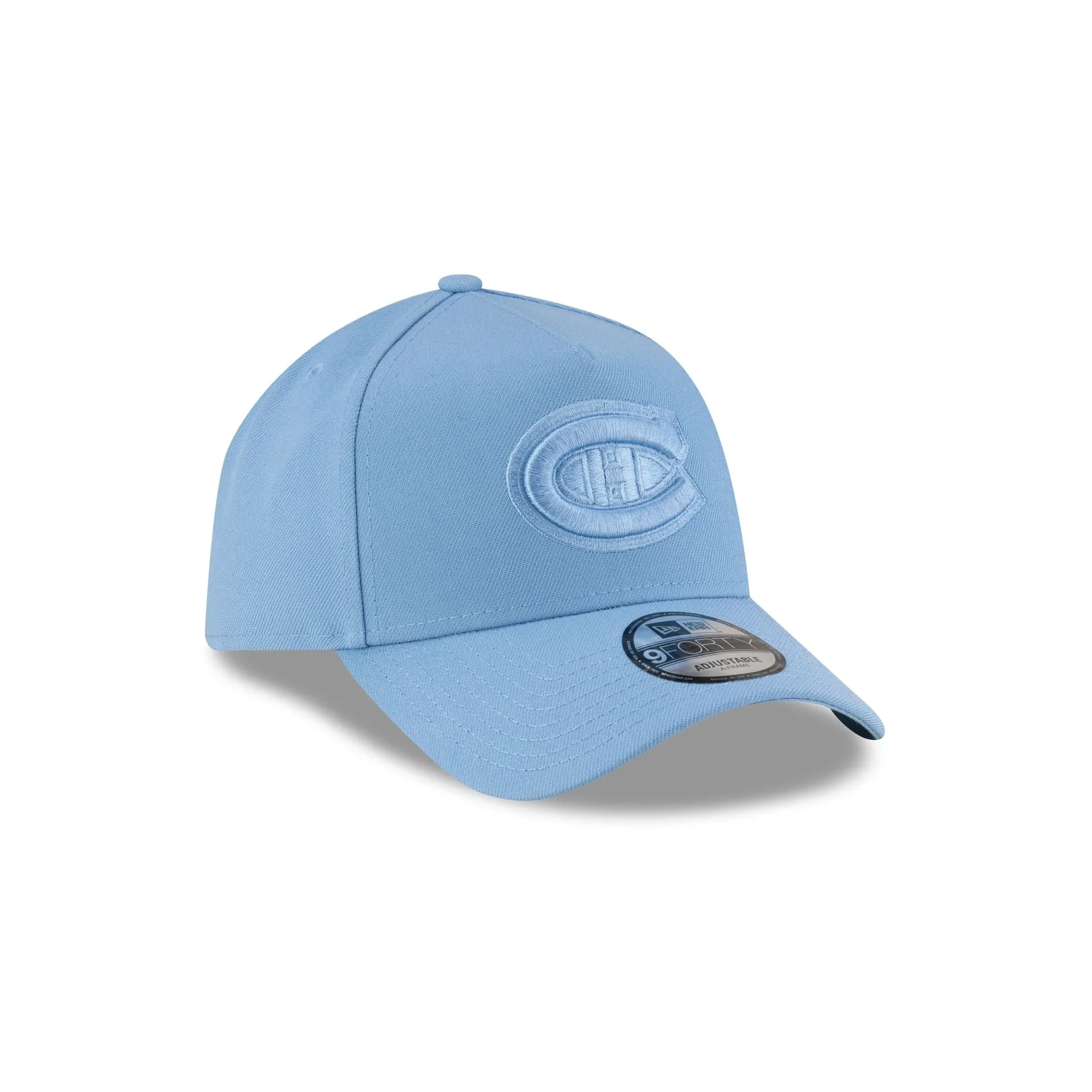Montreal Canadiens Sky Blue 9FORTY A-Frame Snapback Hat sold by New Era product image thumbnail 3