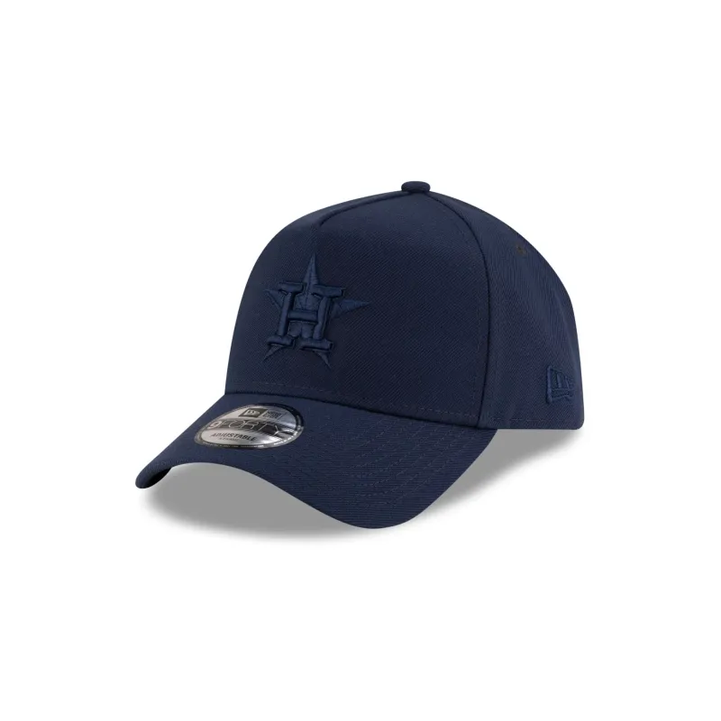 Houston Astros Oceanside Blue 9FORTY A-Frame Snapback Hat sold by New Era