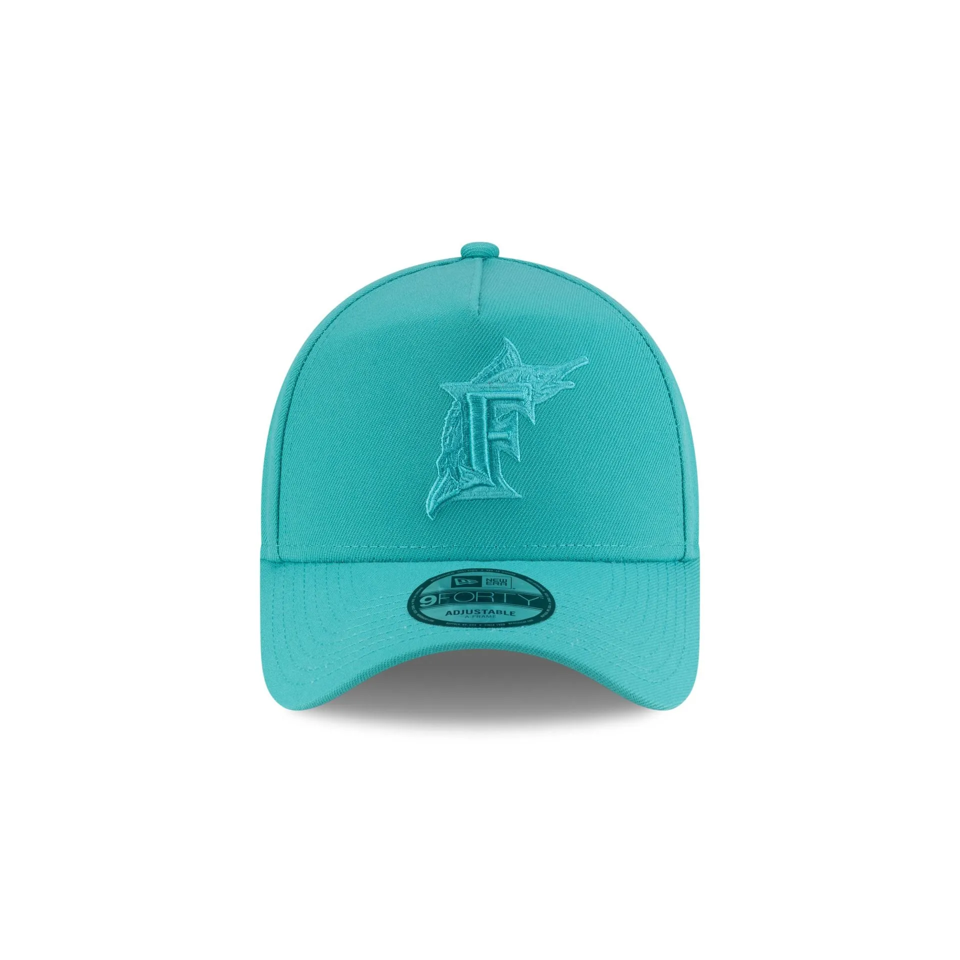 Miami Marlins Teal 9FORTY A-Frame Snapback Hat sold by New Era product image thumbnail 2