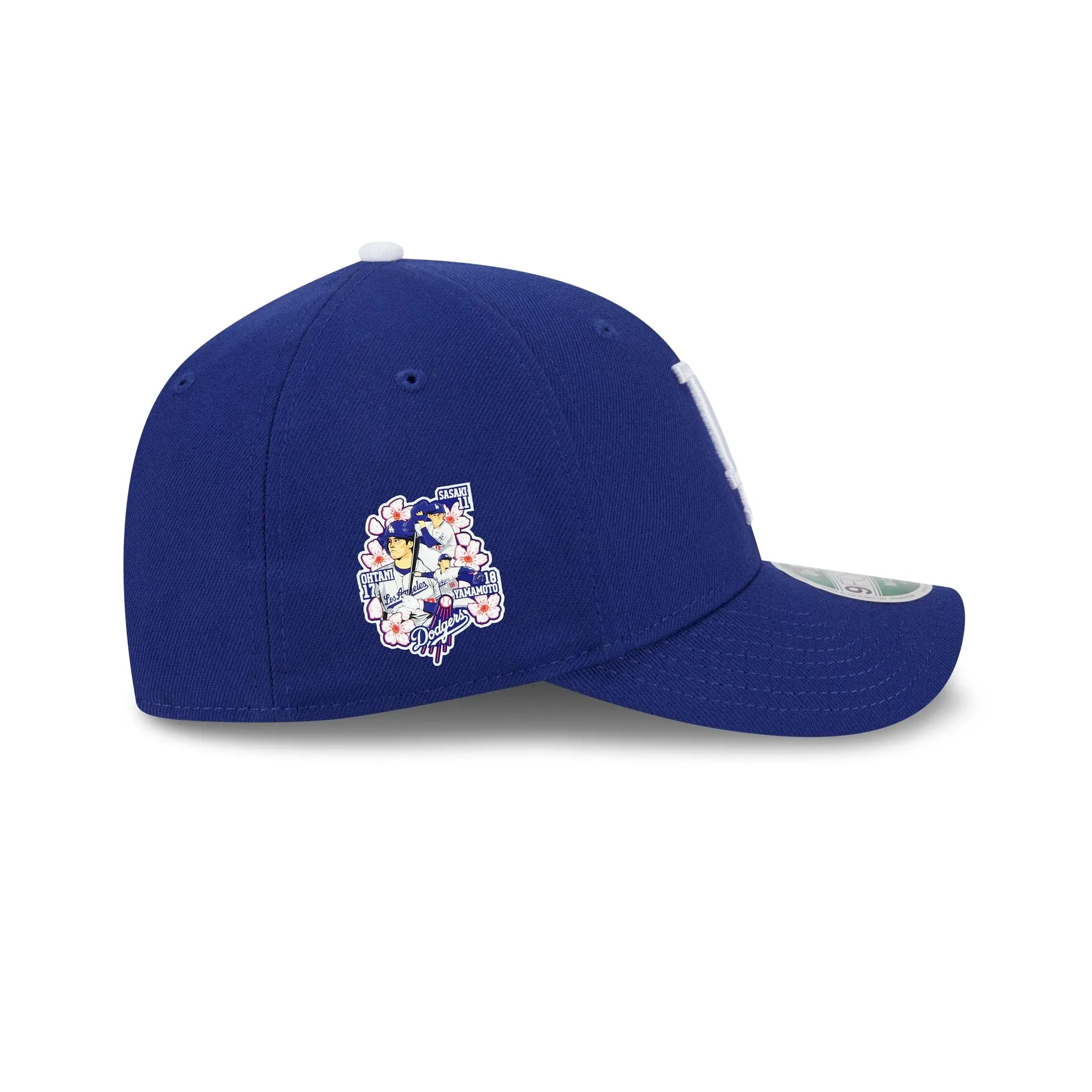 Los Angeles Dodgers Triple Player Side Patch 9FORTY M-Crown Snapback Hat sold by New Era product image thumbnail 4