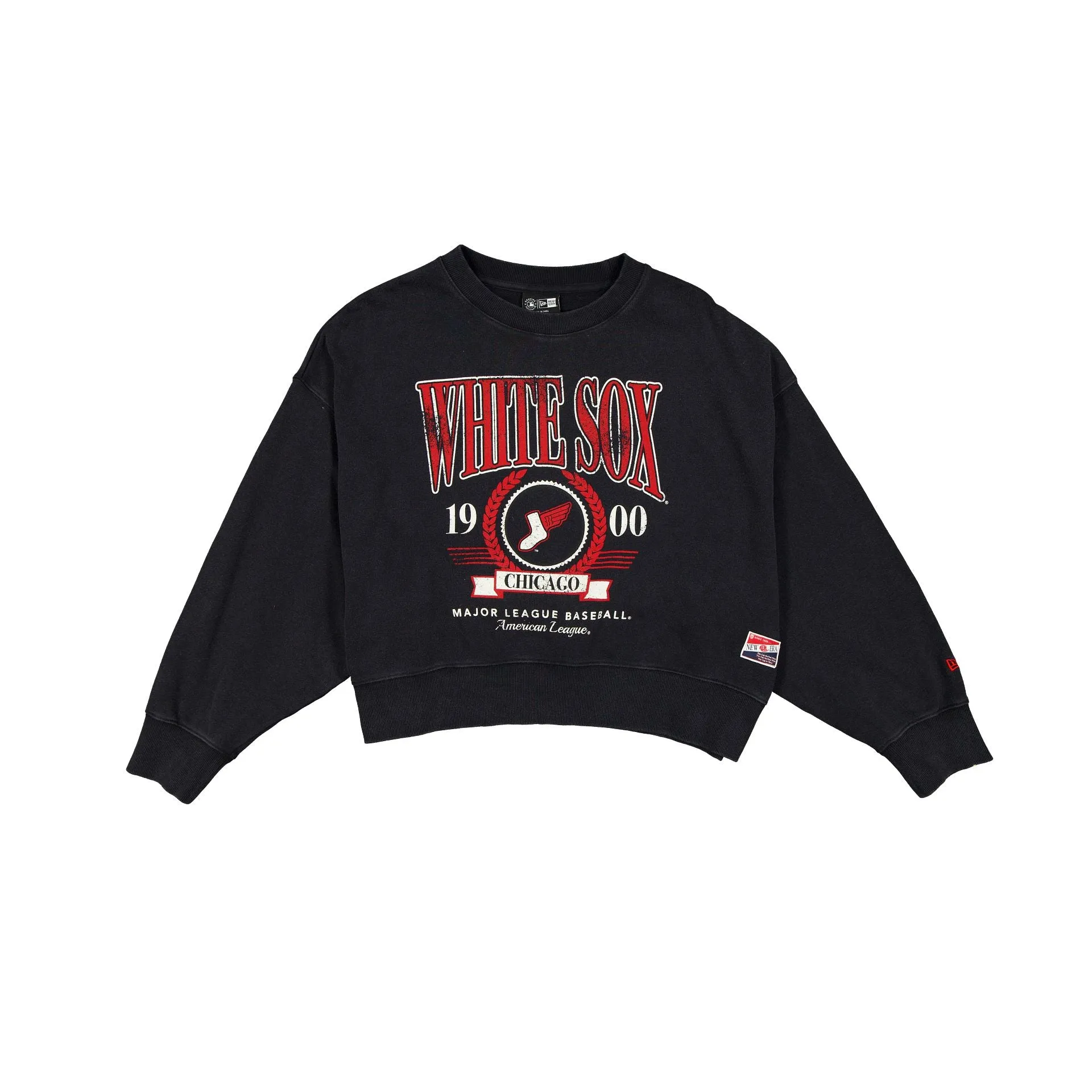 Chicago White Sox City Connect Women's Distressed Crewneck sold by New Era