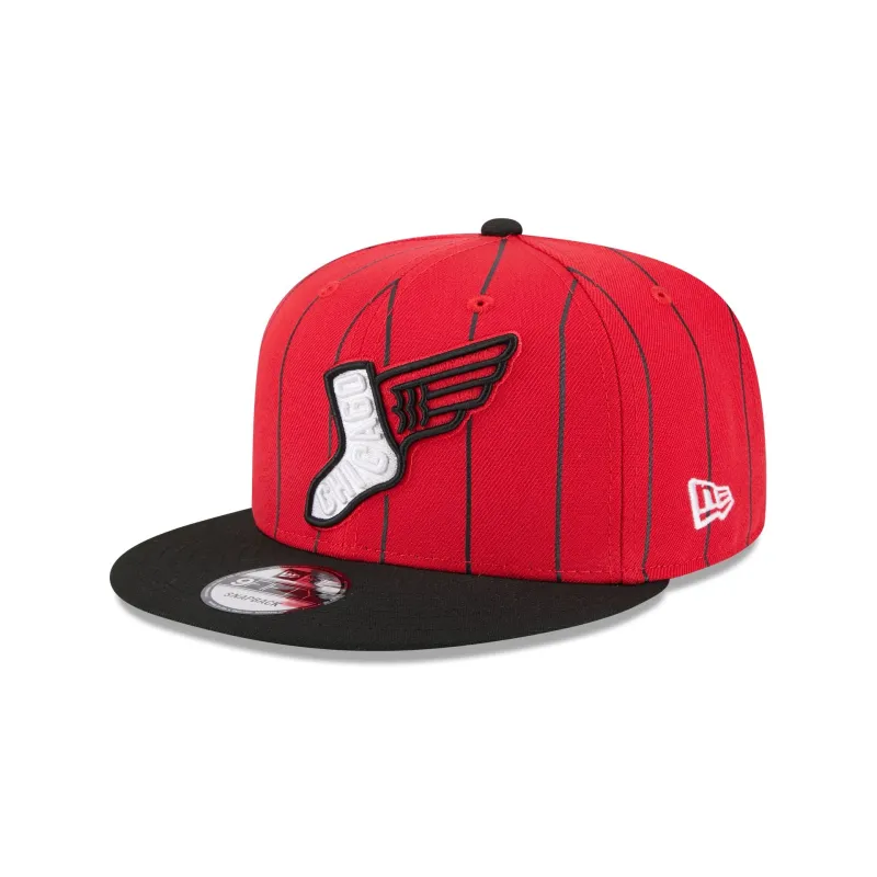 Chicago White Sox City Connect Red 9FIFTY Snapback Hat sold by New Era
