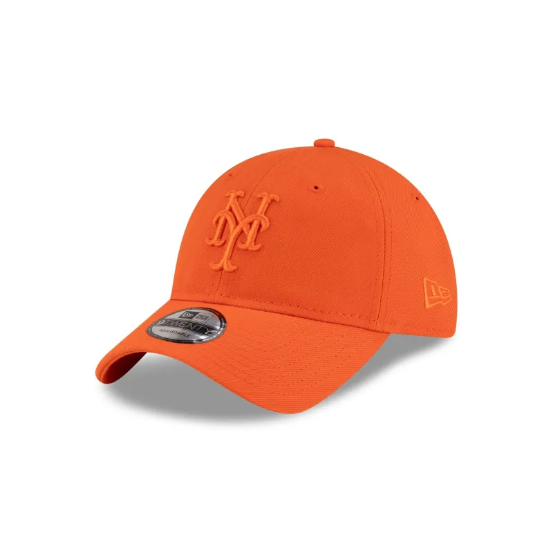 New York Mets Orange 9TWENTY Adjustable Hat sold by New Era