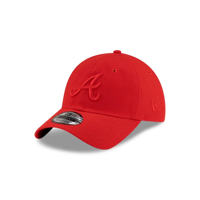 Atlanta Braves Front Door Red 9TWENTY Adjustable Hat sold by New Era
