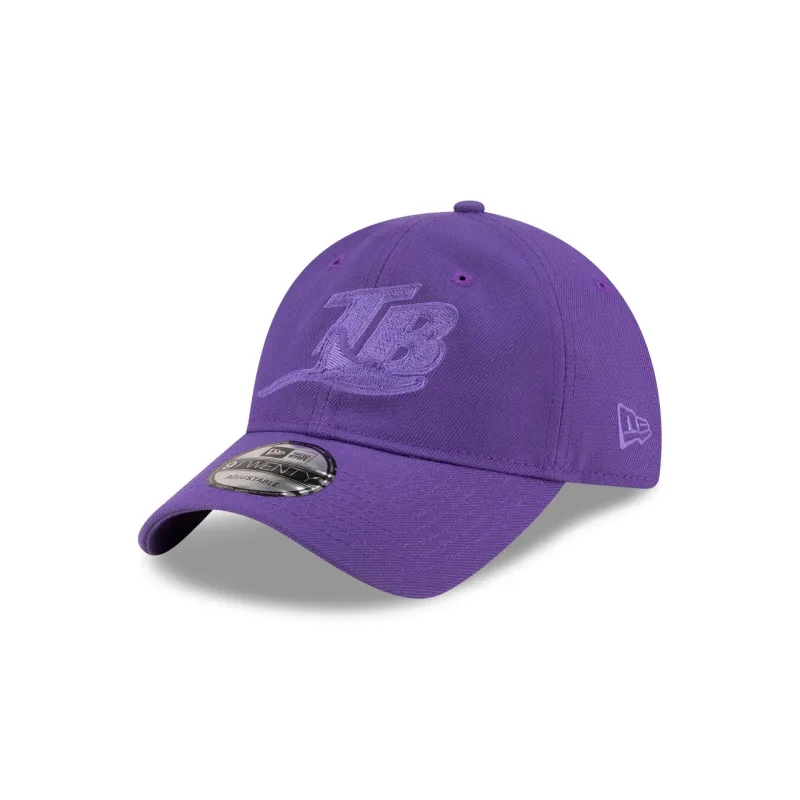 Tampa Bay Rays Varsity Purple 9TWENTY Adjustable Hat sold by New Era