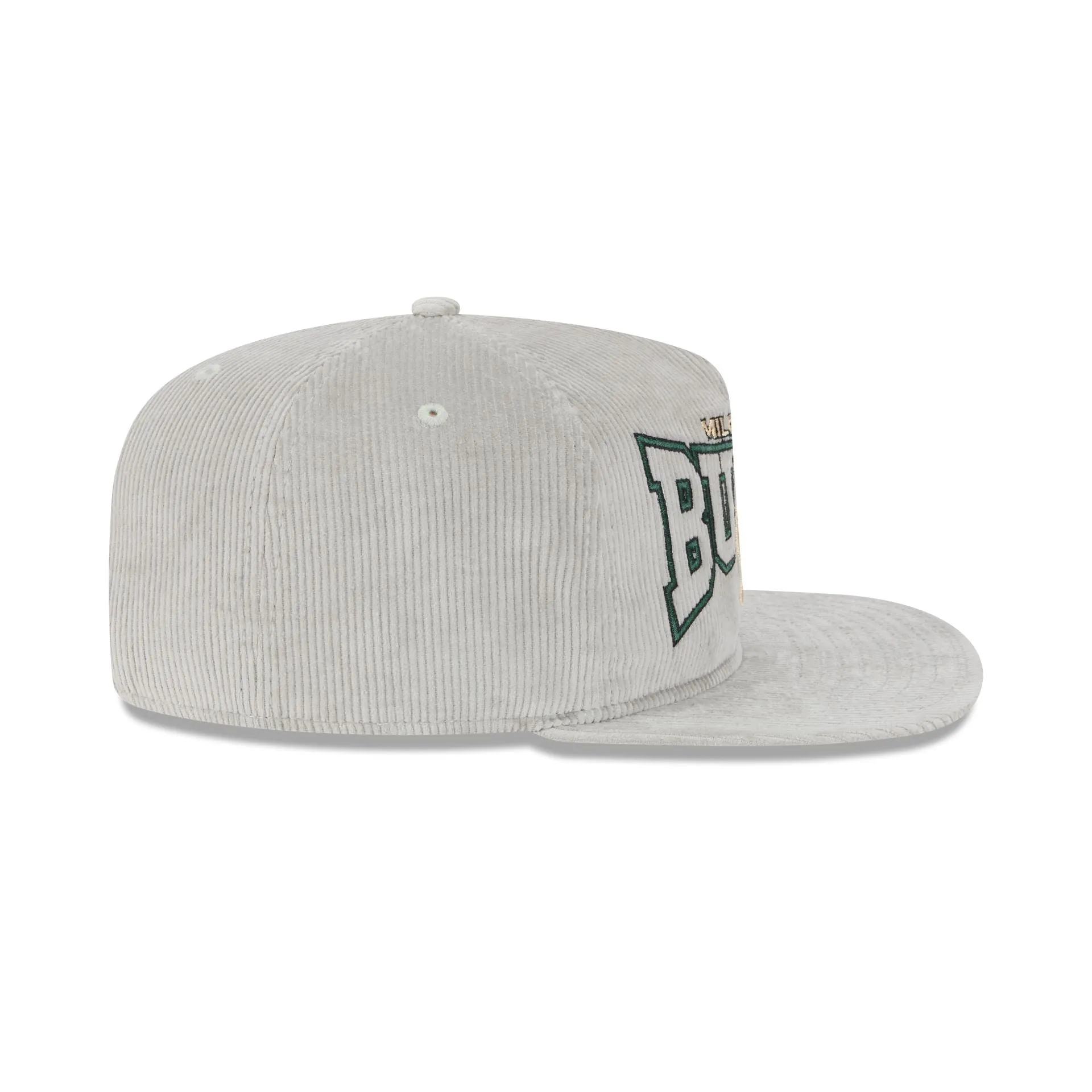 Milwaukee Bucks Gray Cord Golfer Hat sold by New Era product image thumbnail 5