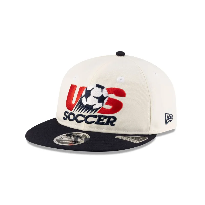 U.S. Soccer Retro 1993 Retro Crown 9FIFTY Snapback Hat sold by New Era