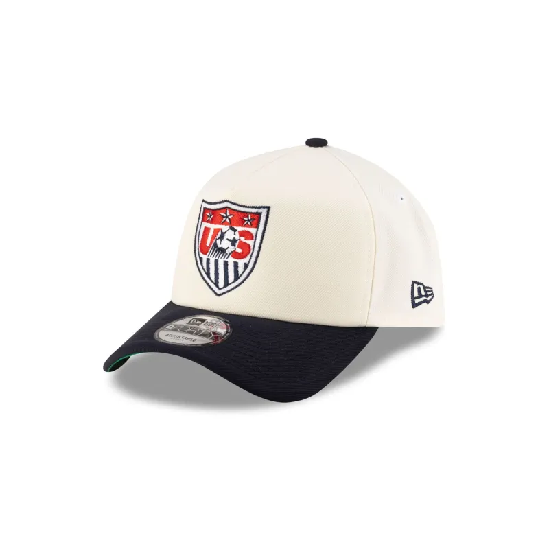 U.S. Soccer Retro 1995 9FORTY A-Frame Snapback Hat sold by New Era