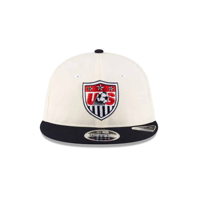 U.S. Soccer Retro 1995 Retro Crown 9FIFTY Snapback Hat sold by New Era