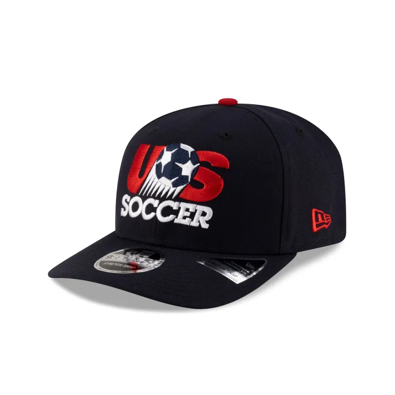 U.S. Soccer Retro 1993 9SEVENTY Stretch-Snap Hat sold by New Era
