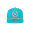 Miami Dolphins 2024 Sideline 9SEVENTY Stretch-Snap Hat sold by New Era