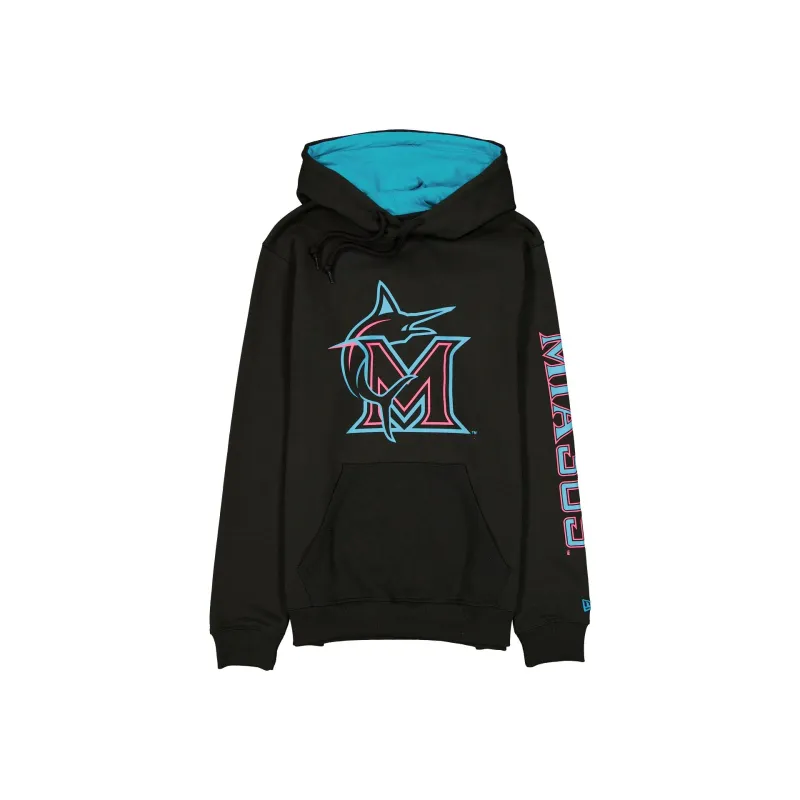 Miami Marlins City Connect Black Hoodie sold by New Era