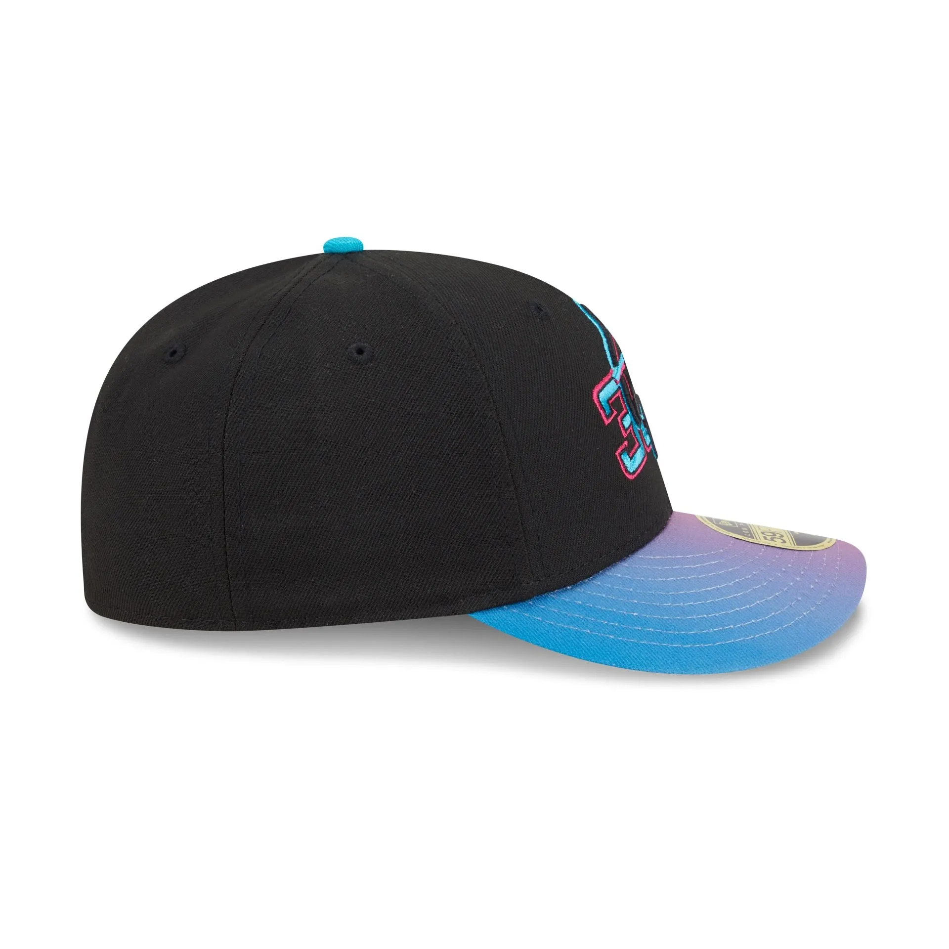 Miami Marlins City Connect Low Profile 59FIFTY Fitted Hat sold by New Era product image thumbnail 5