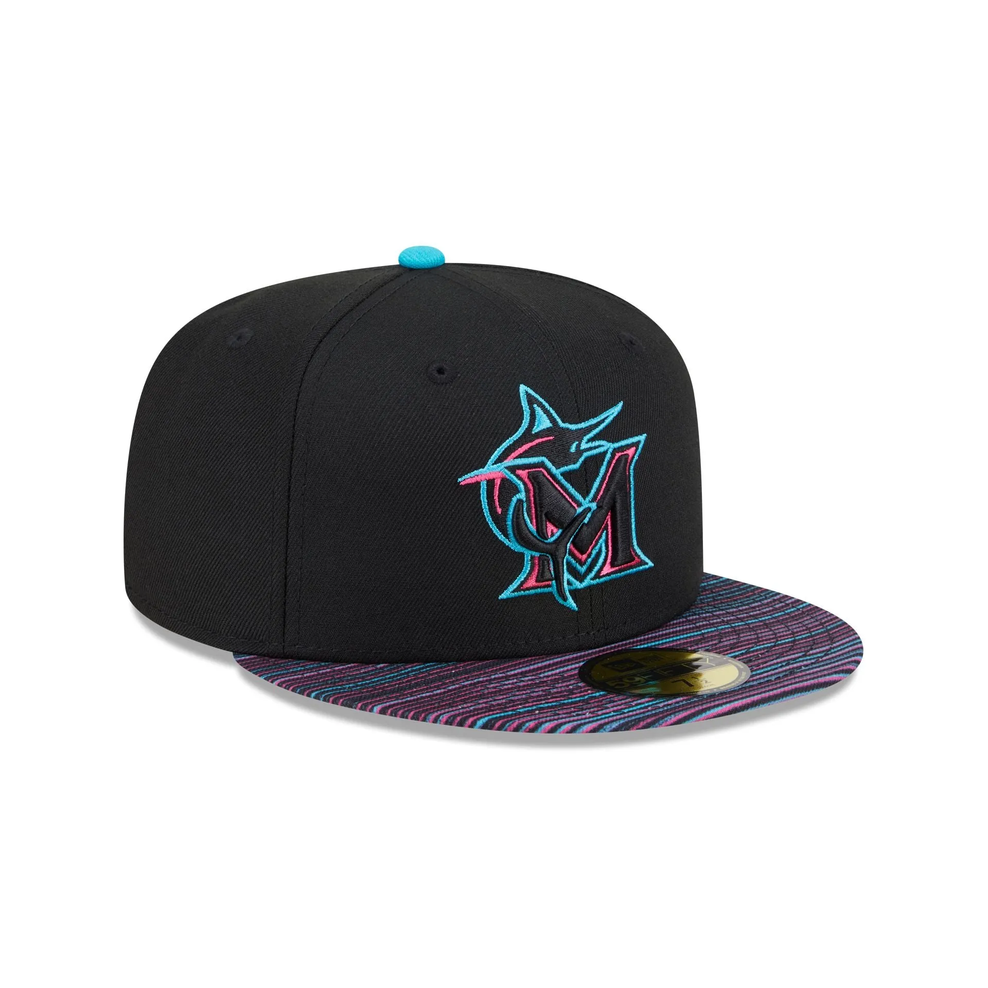 Miami Marlins City Connect Fan Pack 59FIFTY Fitted Hat sold by New Era product image thumbnail 3