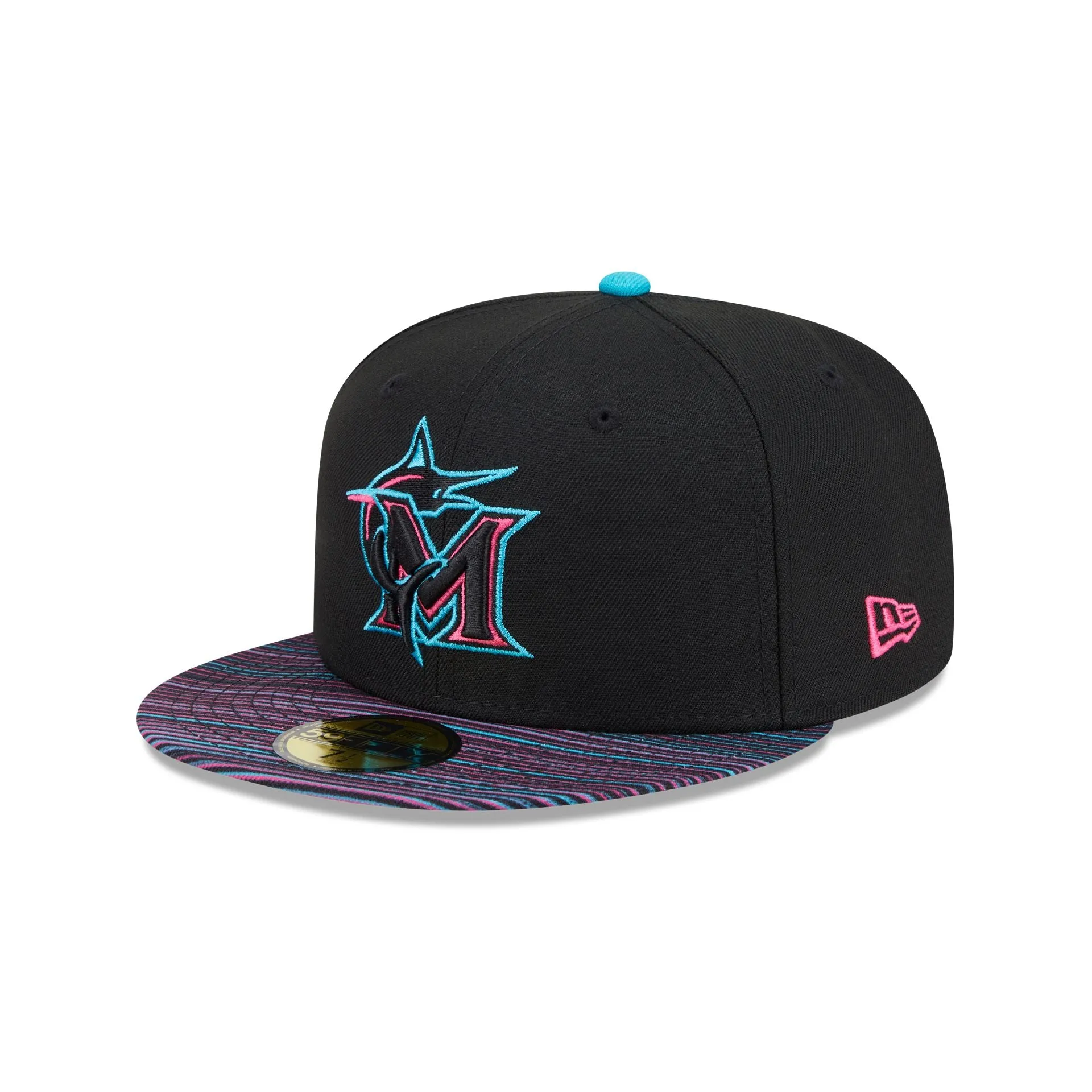Miami Marlins City Connect Fan Pack 59FIFTY Fitted Hat sold by New Era