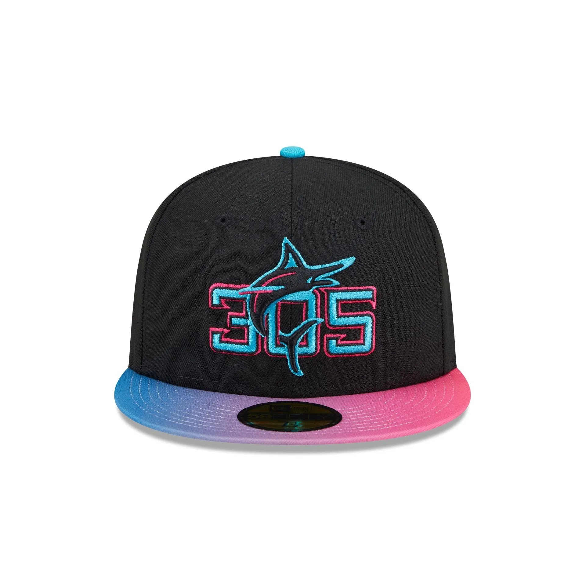 Miami Marlins City Connect 59FIFTY Fitted Hat sold by New Era product image thumbnail 2