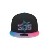 Miami Marlins City Connect 9FIFTY Snapback Hat sold by New Era