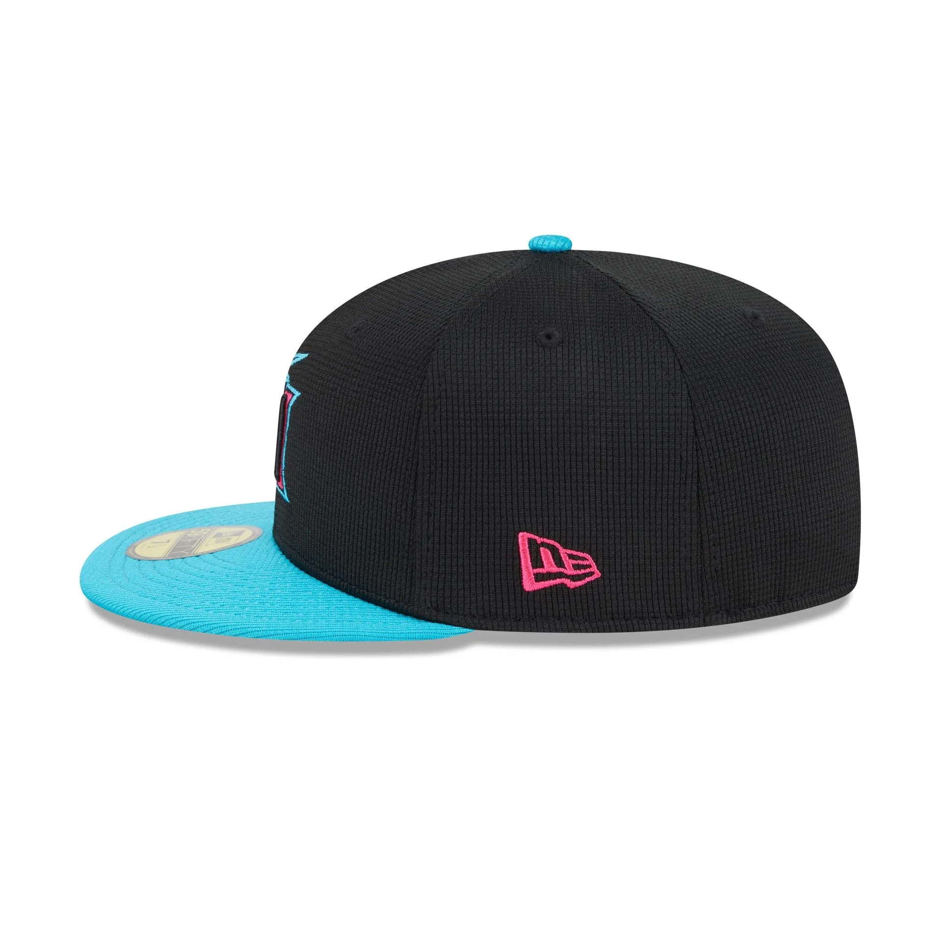 Miami Marlins City Connect Batting Practice 59FIFTY Fitted Hat sold by New Era product image thumbnail 4