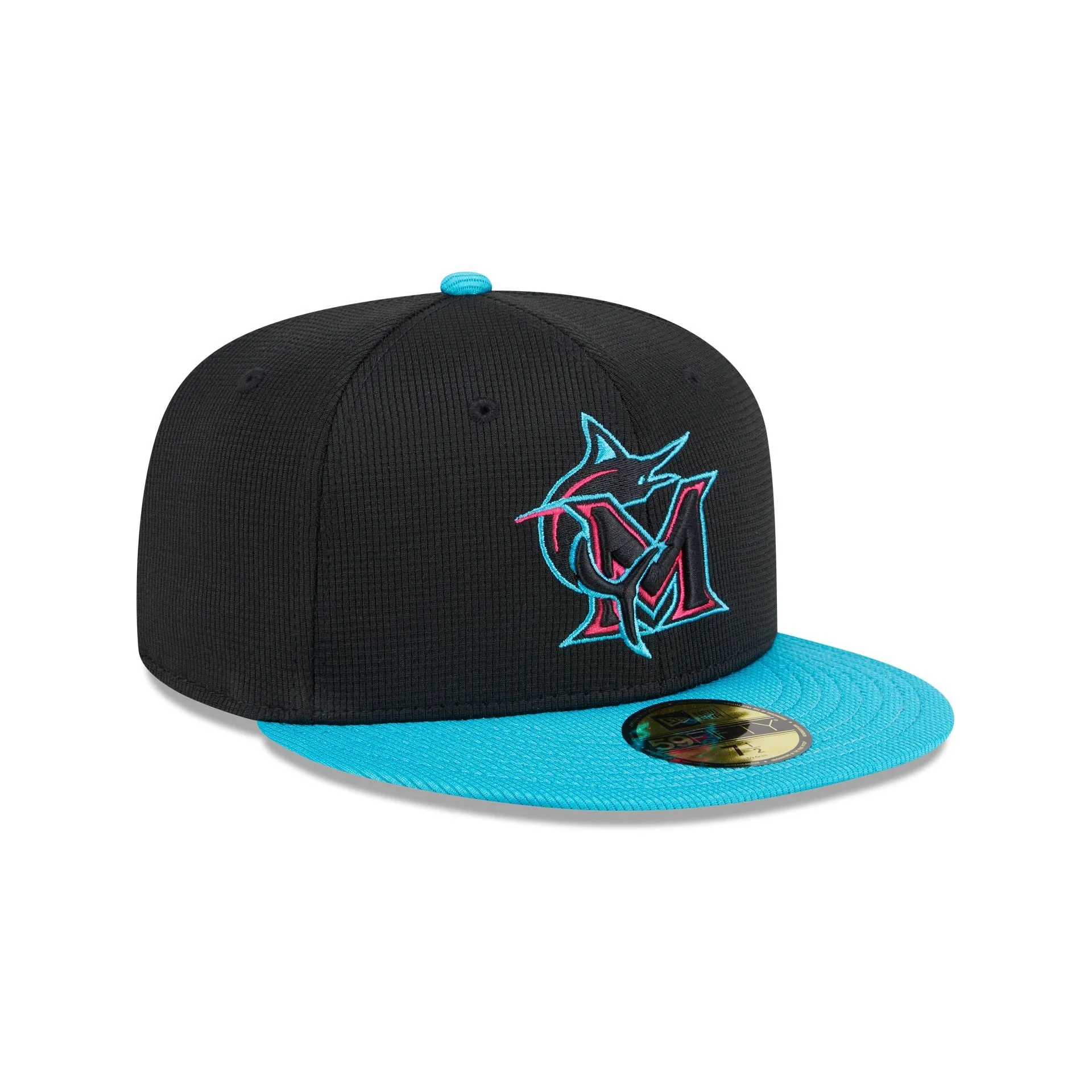 Miami Marlins City Connect Batting Practice 59FIFTY Fitted Hat sold by New Era product image thumbnail 3