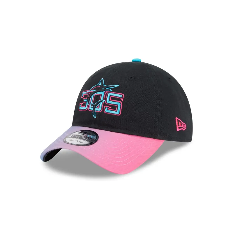 Miami Marlins City Connect 9TWENTY Adjustable Hat sold by New Era