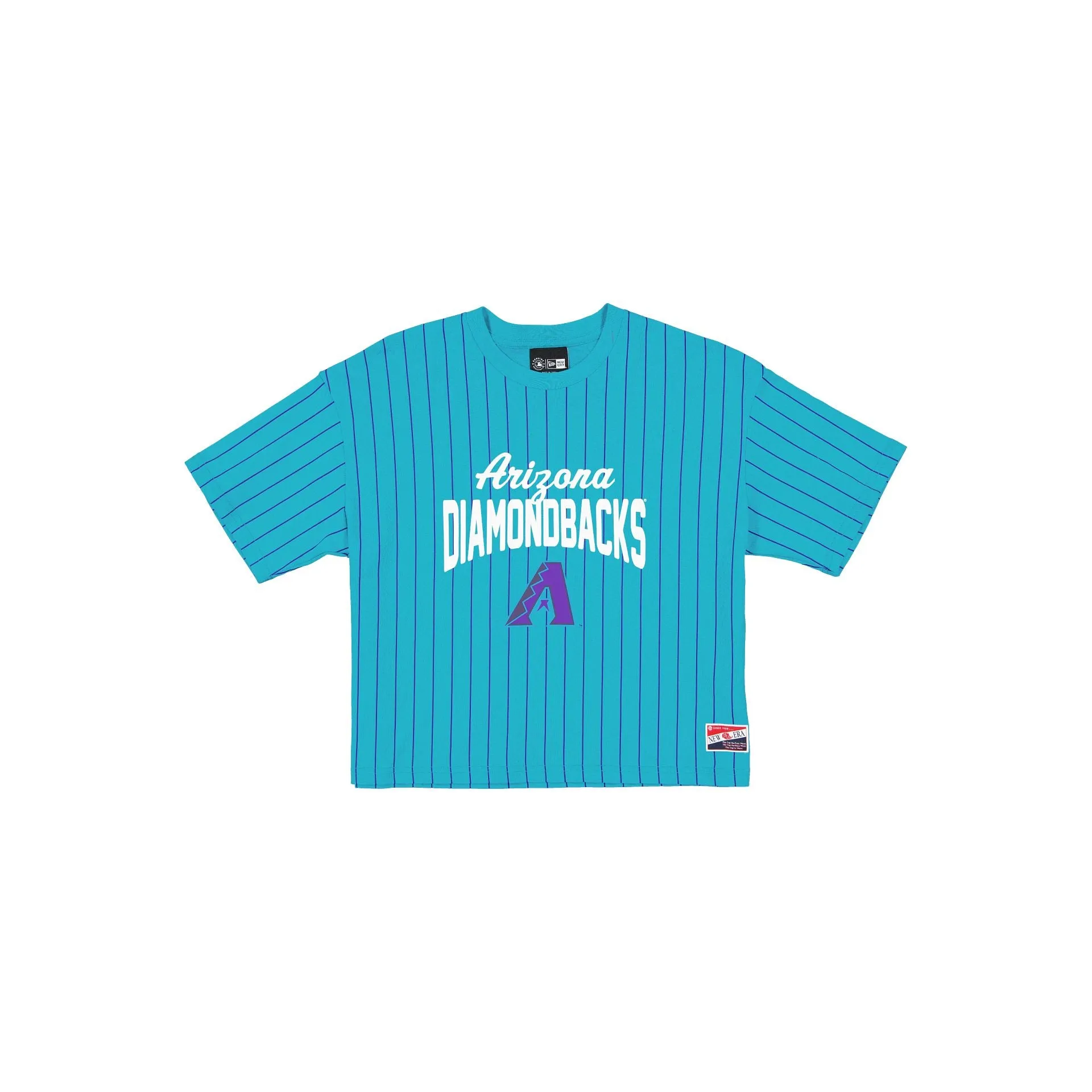 Arizona Diamondbacks City Connect Women's Pinstripe T-Shirt sold by New Era
