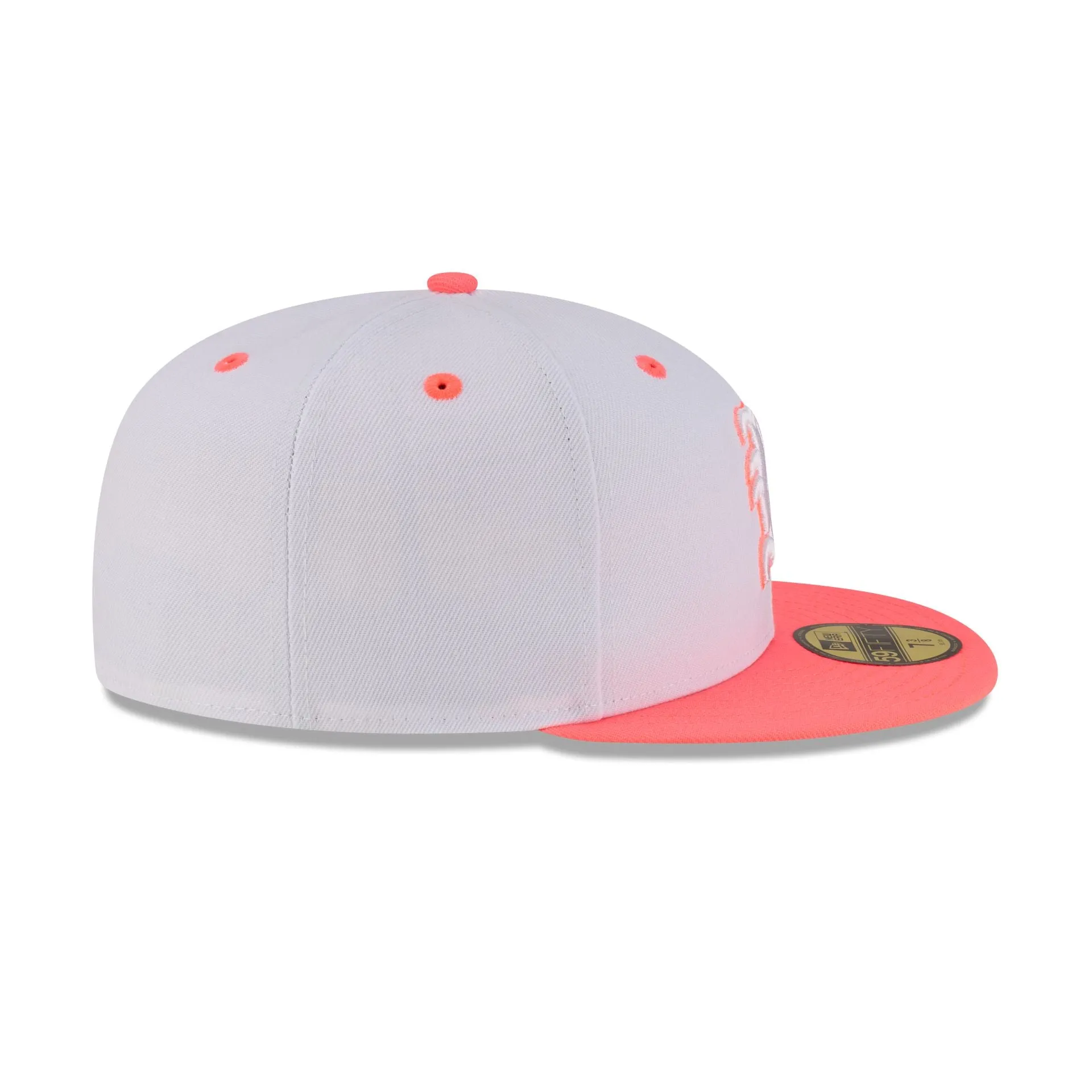 Miami Hurricanes Chrome Pink 59FIFTY Fitted Hat sold by New Era product image thumbnail 5