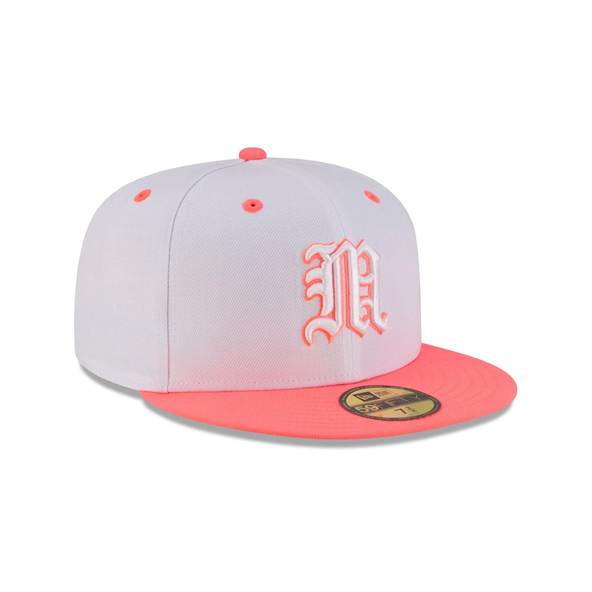Miami Hurricanes Chrome Pink 59FIFTY Fitted Hat sold by New Era product image thumbnail 3