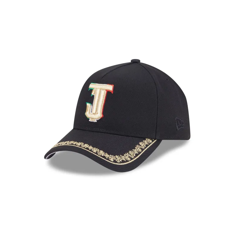 Toros de Tijuana Ornate Visor 9FORTY A-Frame Snapback Hat sold by New Era