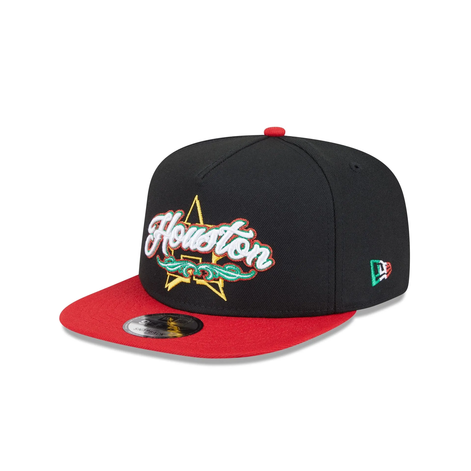 Houston Astros City Script 9FIFTY A-Frame Snapback Hat sold by New Era product image thumbnail 3