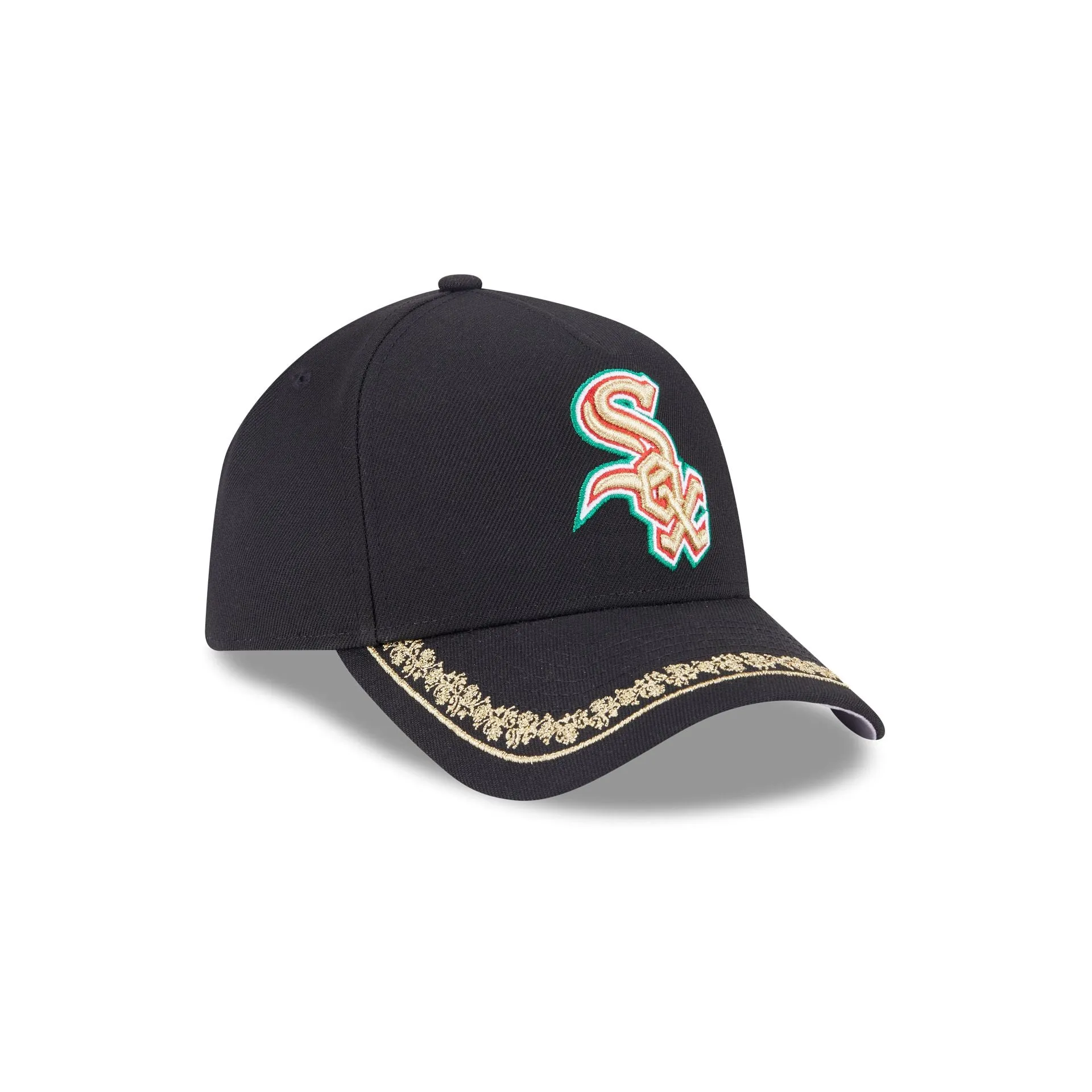 Chicago White Sox Ornate Visor 9FORTY A-Frame Snapback Hat sold by New Era product image thumbnail 3