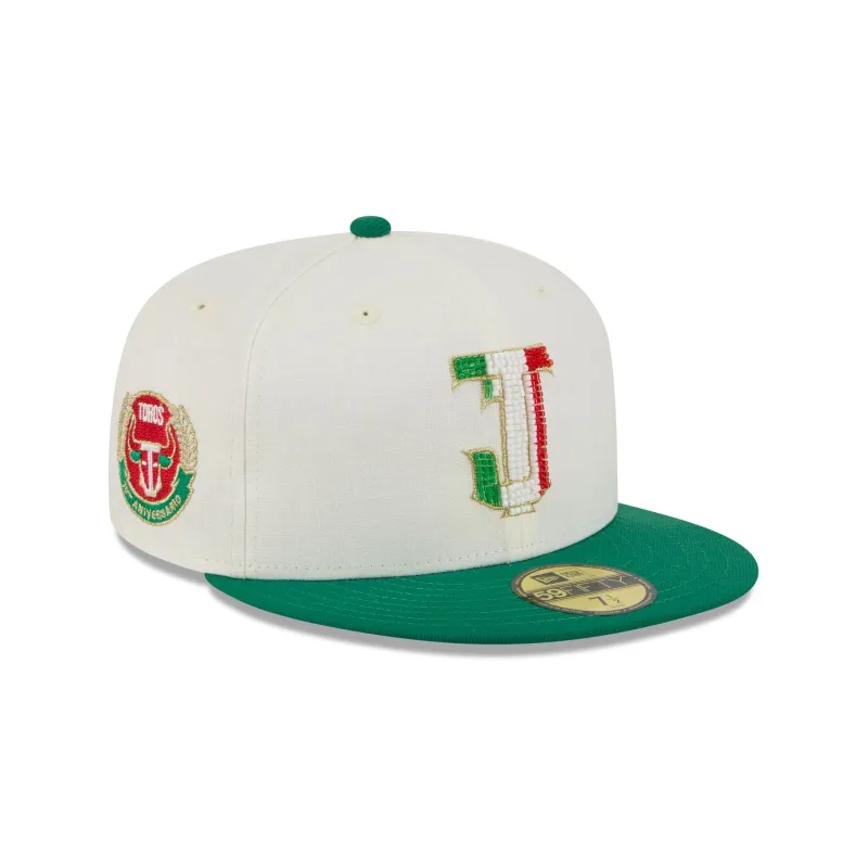Toros de Tijuana Beaded Linen 59FIFTY Fitted Hat sold by New Era