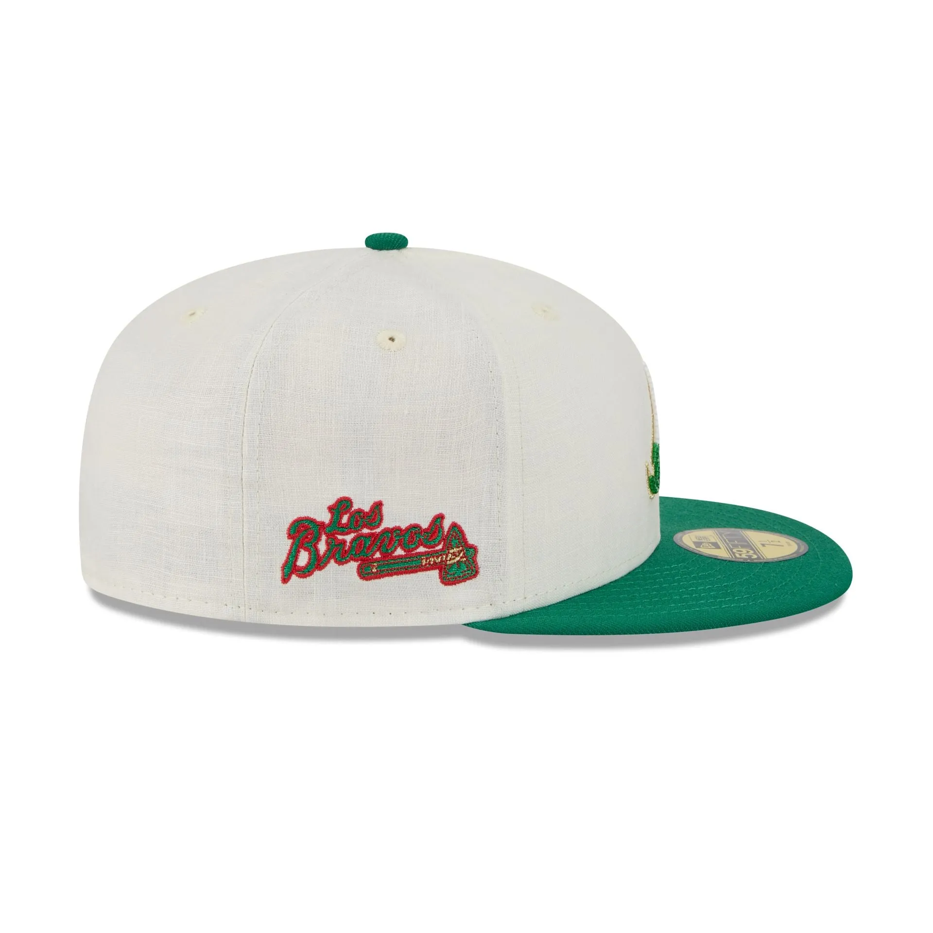 Atlanta Braves Beaded Linen 59FIFTY Fitted Hat sold by New Era product image thumbnail 4
