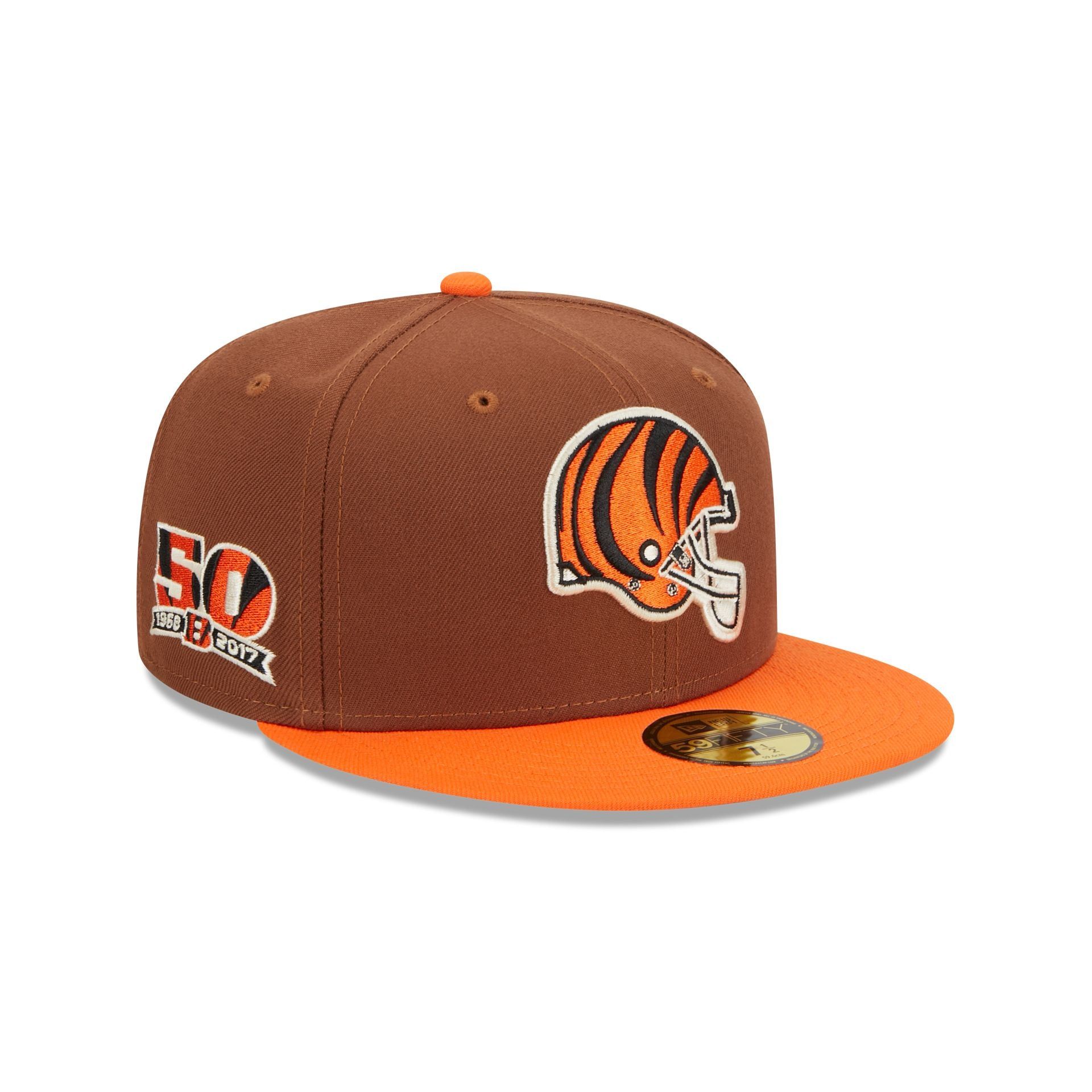 Cincinnati Bengals Harvest 59FIFTY Fitted Hat sold by New Era