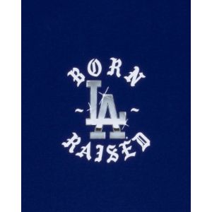 Born X Raised Los Angeles Dodgers Blue T-Shirt sold by New Era