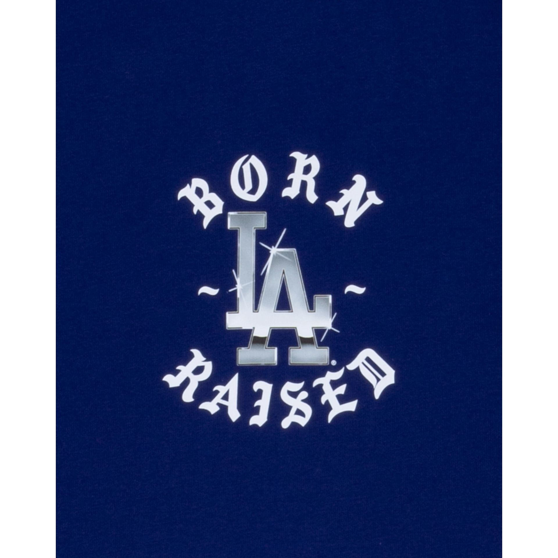 Born X Raised Los Angeles Dodgers Blue T-Shirt sold by New Era product image thumbnail 3