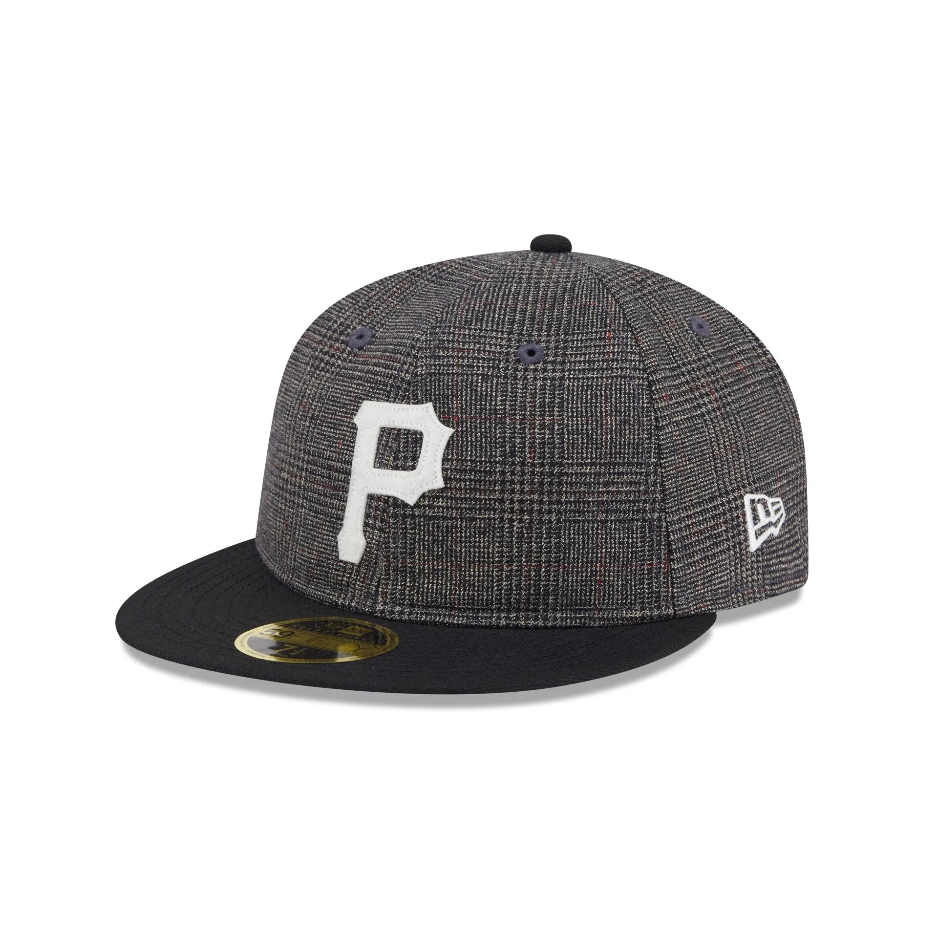 Pittsburgh Pirates Plaid Retro Crown 59FIFTY Fitted Hat sold by New Era